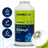 Gaz do napełniania klimatyzacji CLIMAPRO R1234yf 3w1 / gaz / olej / UV