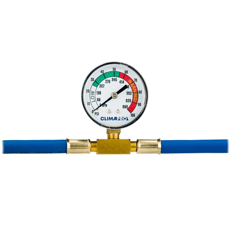 Zestaw do napełniania klimatyzacji CLIMAPRO 3w1 2x170g / gaz z wężykiem R134a / R12 + olej
