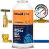Zestaw gaz z uszczelniaczem do klimatyzacji CLIMAPRO 4w1 LEAKSTOP R134a / R12 + olej + wężyk